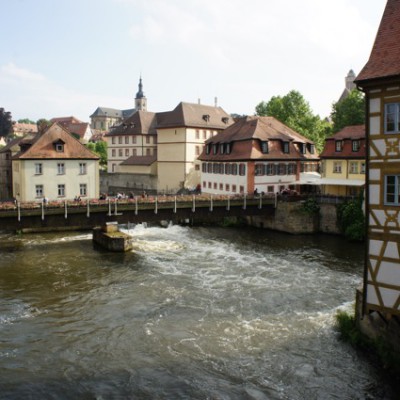 vakwerk in Bamberg